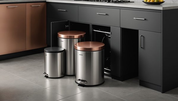 Poubelles élégantes : alliez esthétique et praticité !
